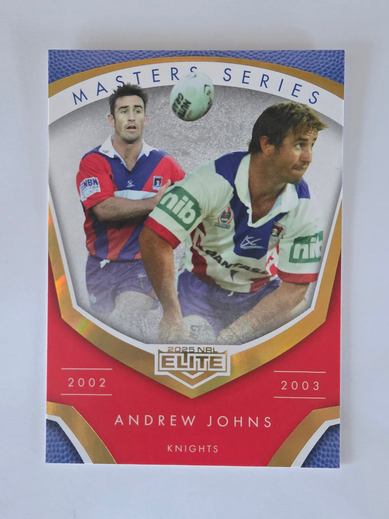 NRL 2025 Elite | Master Series Andrew Johns | #MS04 | Knights 02-03