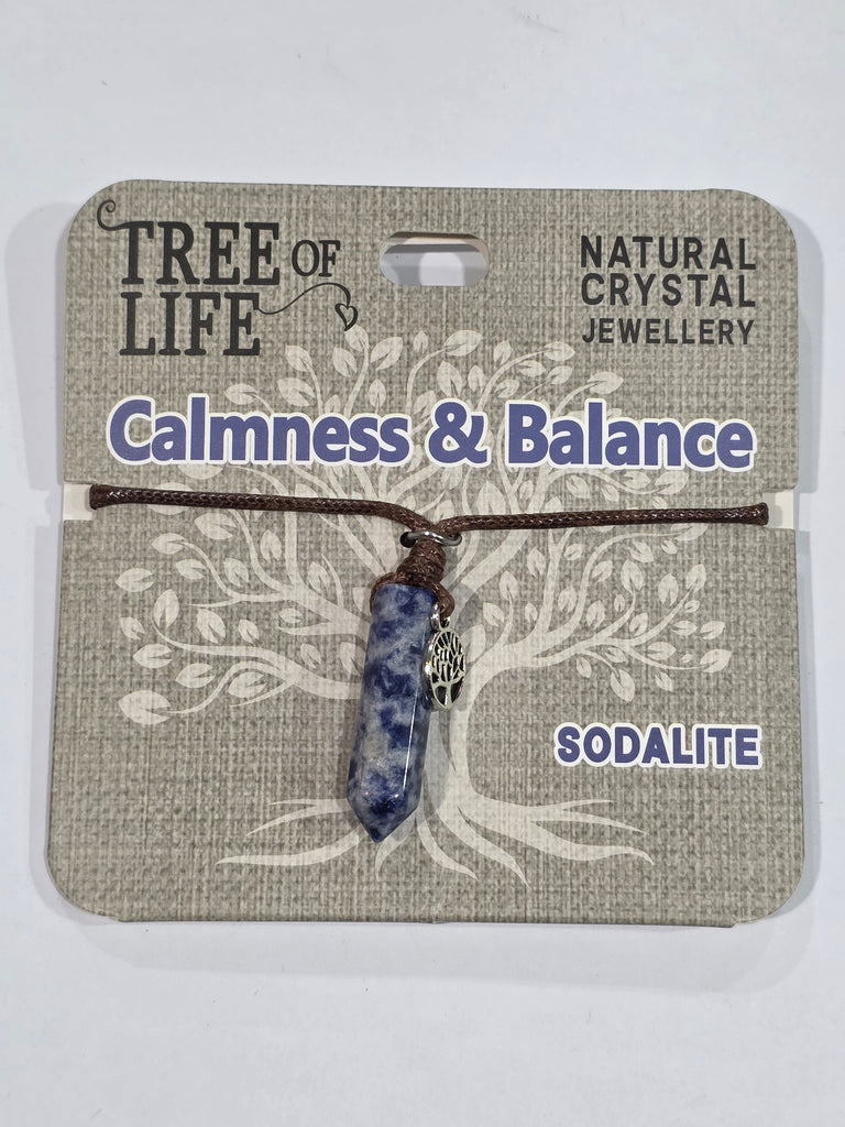 Tree of Life | Calmness & Balance | Sodalite Necklace | Natural Crystal Jewellery