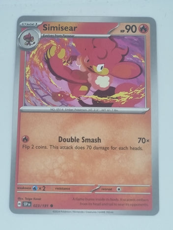 pansear pokemon card value Pokemon TCG - Surging Sparks - #022/191 - Pansear