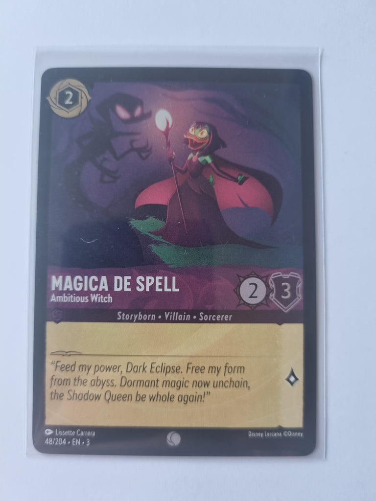 Into the Inklands FOIL Magica De Spell - Ambitious Witch 48/204 Common