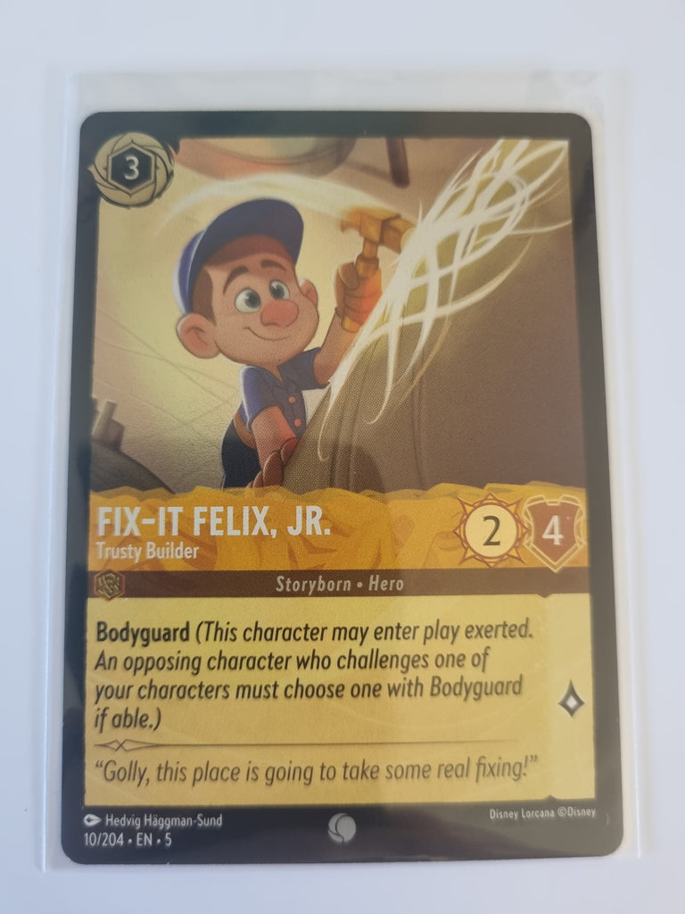 Shimmering Skies - FOIL - Fix-It Felix, Jr - Trusty Builder - 10/204 - Common