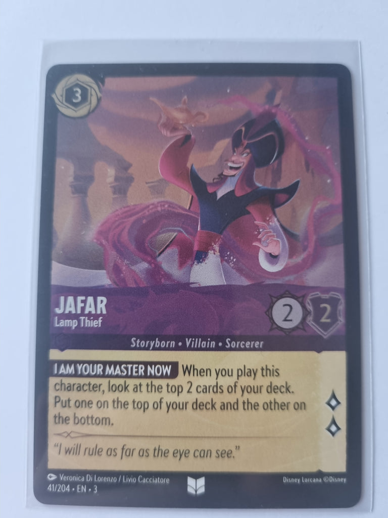 Into the Inklands - FOIL - Jafar - Lamp Thief - 041/204 - Uncommon