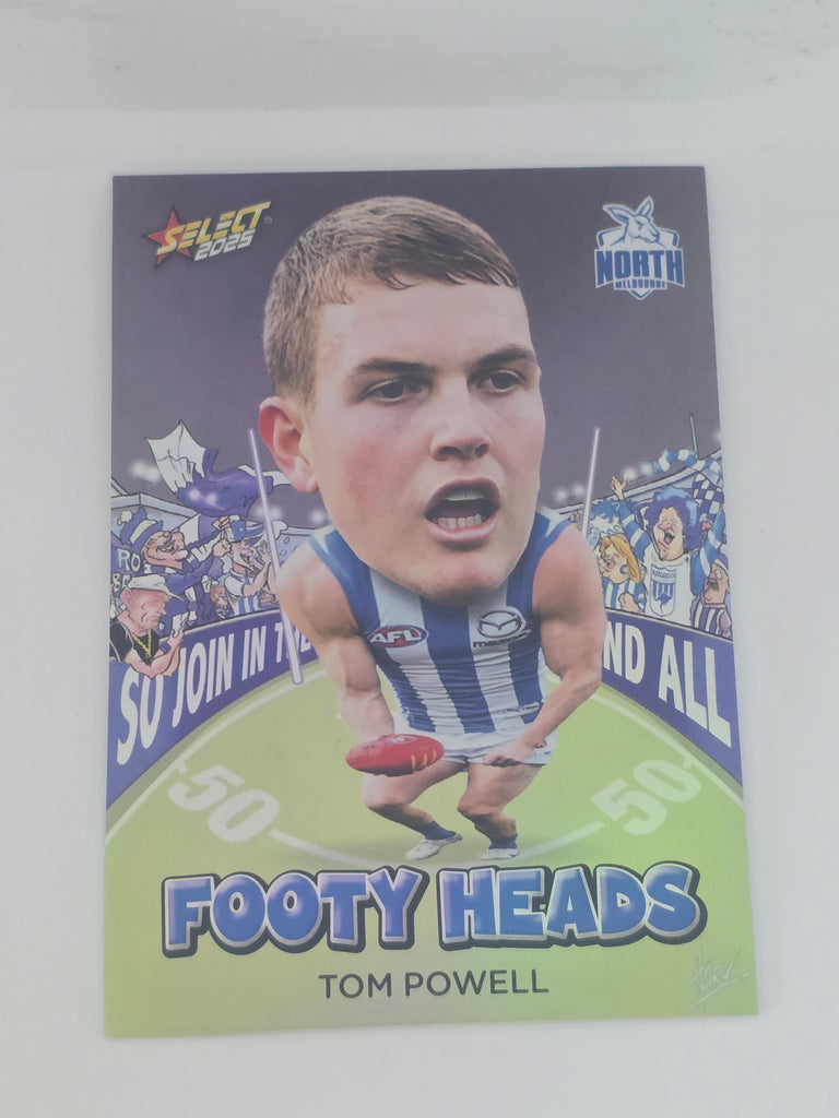 AFL Footy Stars 2025 | Footy Heads | #FH70 | T. Powell | North Melbourne