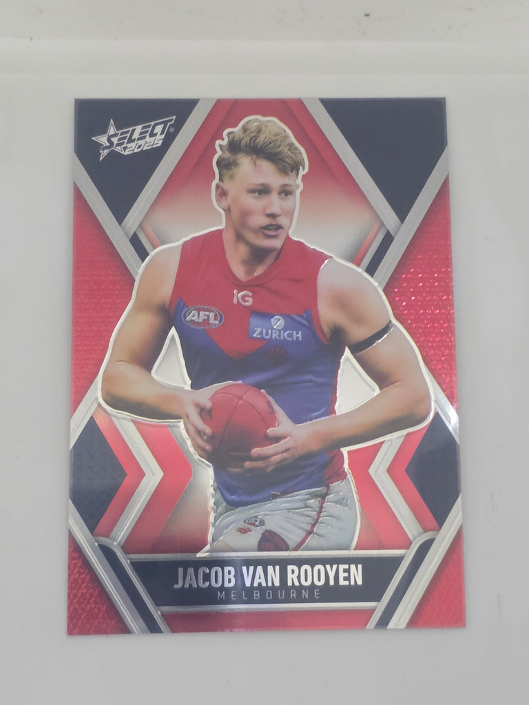 AFL Footy Stars 2025 | Luminous Base | #L120 | J. Van Rooyen | Melbourne