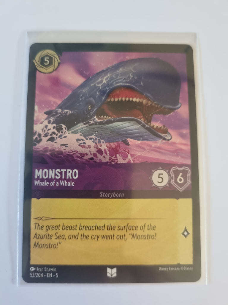 Shimmering Skies - FOIL - Monstro - Whale of a Whale - 52/204 - Uncommon