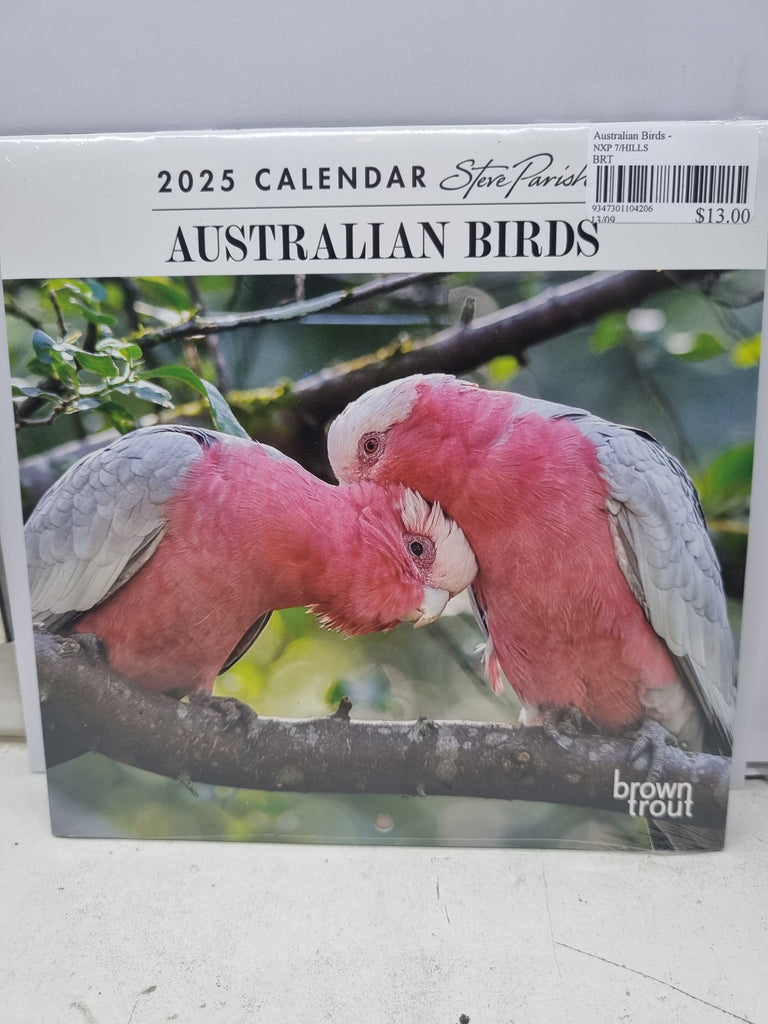 Australian Birds - Mini 18x18cm - 2025 Calendar