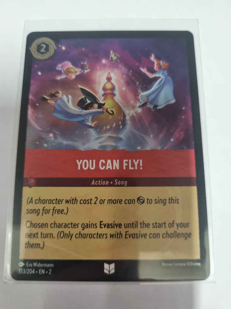 Lorcana - Floodborn - #133/204 - FOIL - You Can Fly! - Uncommon Funporium Lorcana - Floodborn - #133/204 - FOIL - You Can Fly! - Uncommon Funporium