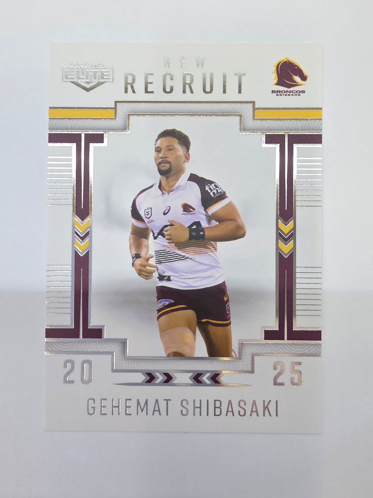 NRL 2025 Elite | New Recruits | #NR02 | Gehemat Shibasaki | Broncos