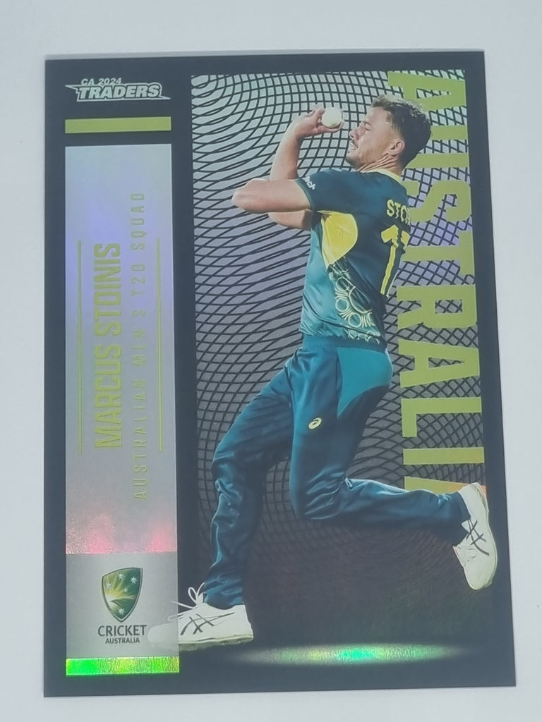 2024-25 LUXE Cricket Traders - Parallel - #P025 - Marcus Soinis - Aust T20