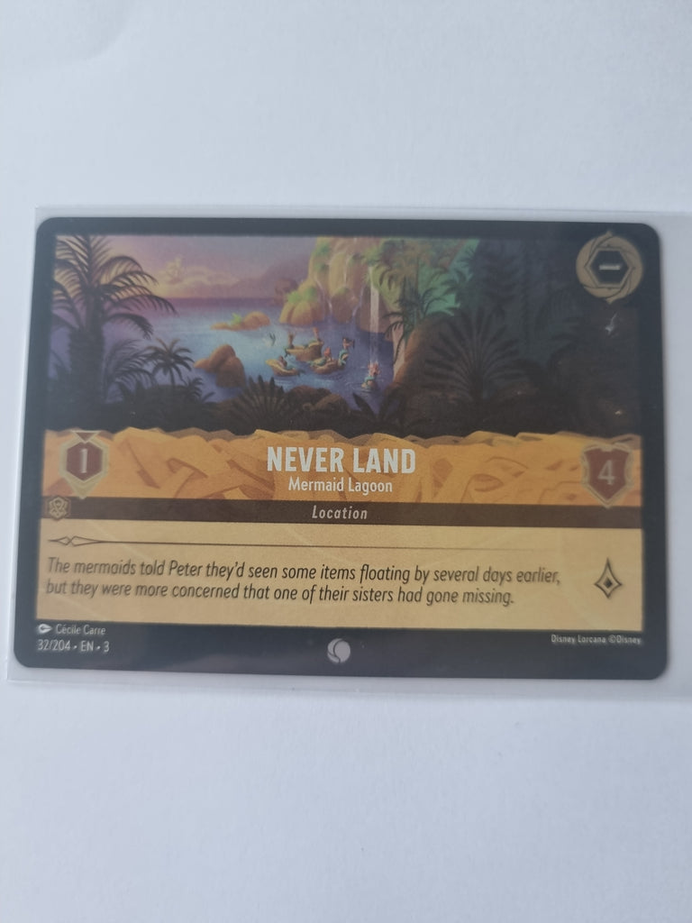 Into the Inklands FOIL Never Land - Mermaid Lagoon - 032/204 - Common