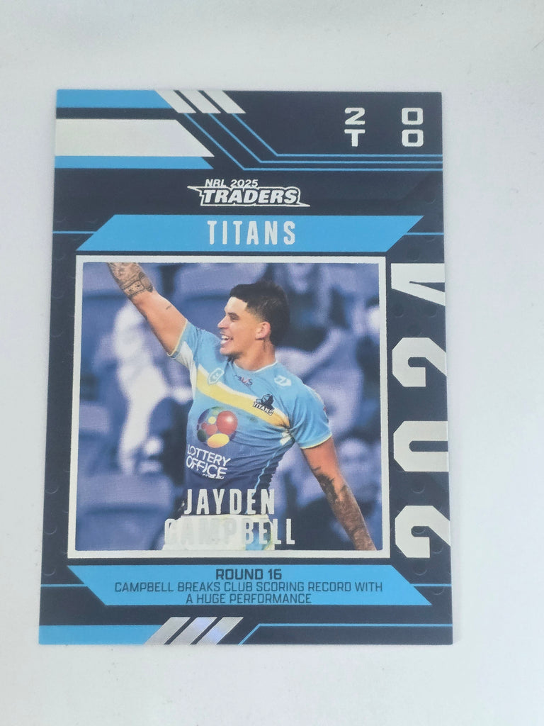 NRL 2025 Traders | 2024 Season to Remember | #SR16 | Jayden Campbell | Titans