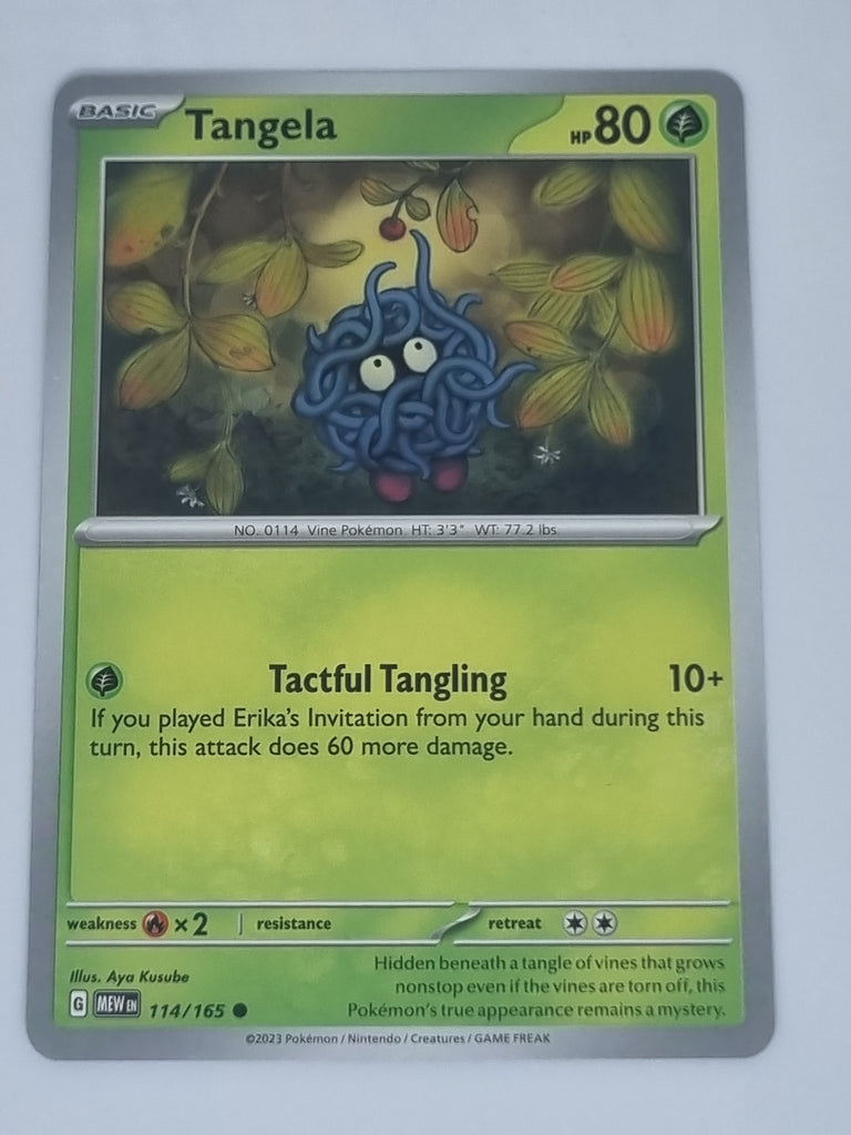 Pokemon TCG - Pokemon 151 - #114/165 - Tangela - Common