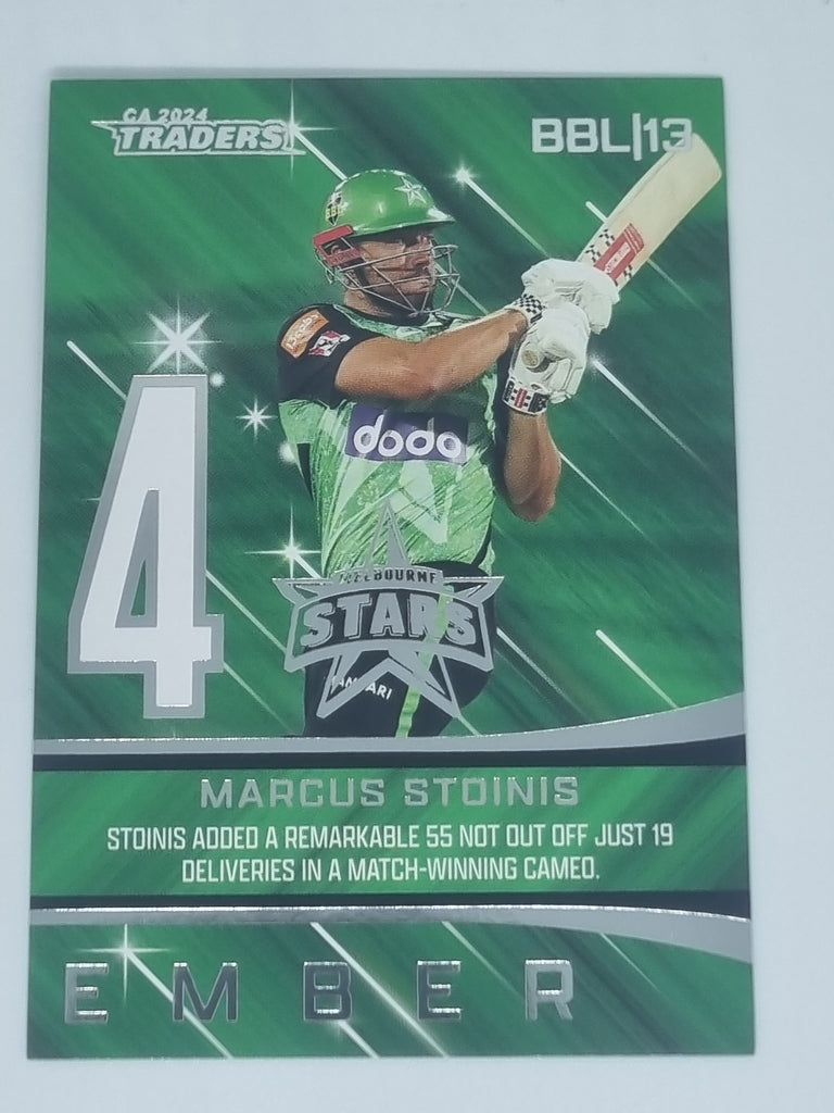 2024-25 LUXE Cricket - Season to Remember - #STR15 - Marcus Stoinis - Stars