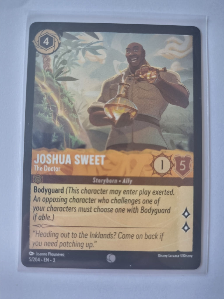 Into the Inklands - FOIL - Joshua Sweet - The Doctor - 005/204 Common