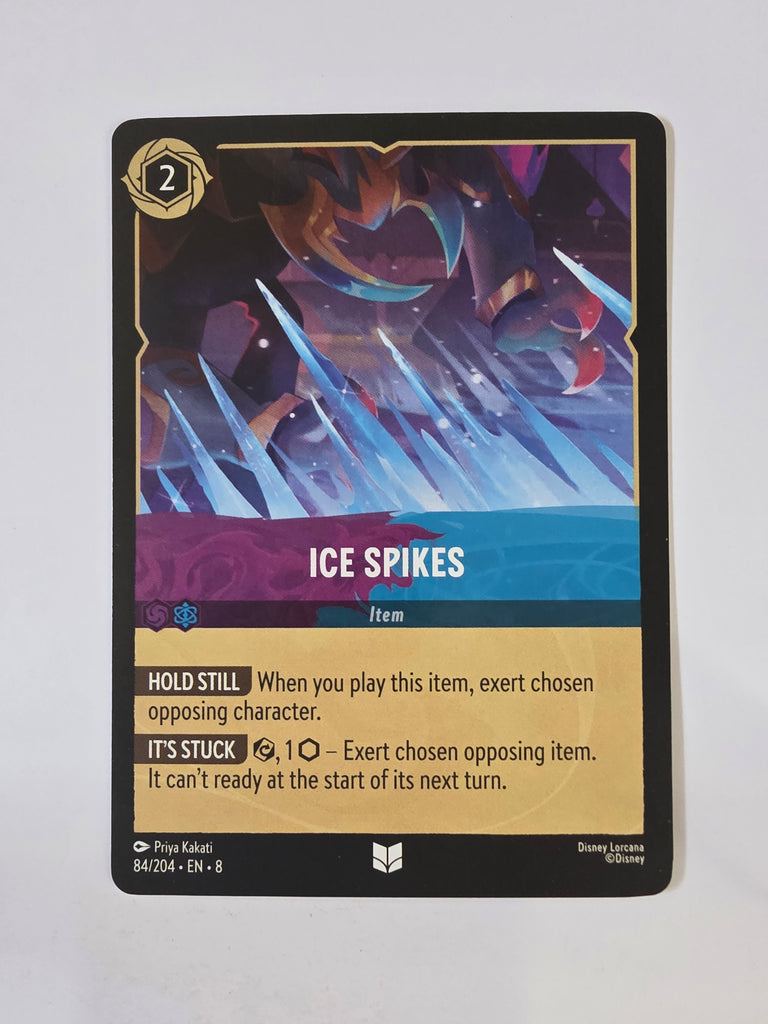 Disney Lorcana Reign of Jafar | Ice Spikes | #084 | Uncommon
