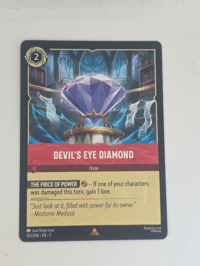 Lorcana | Archazia's Island | #152/204 | Devil's Eye Diamond | Rare