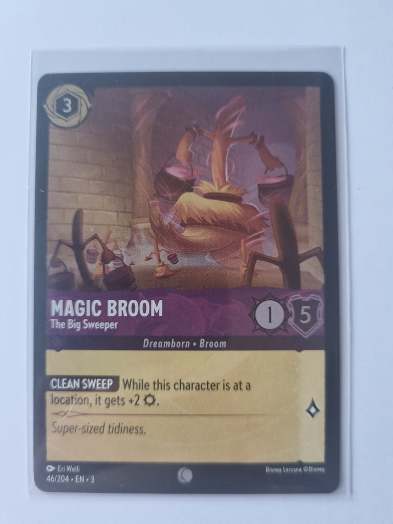 Into the Inklands FOIL Magic Broom - The Big Sweeper - 046/204 Common