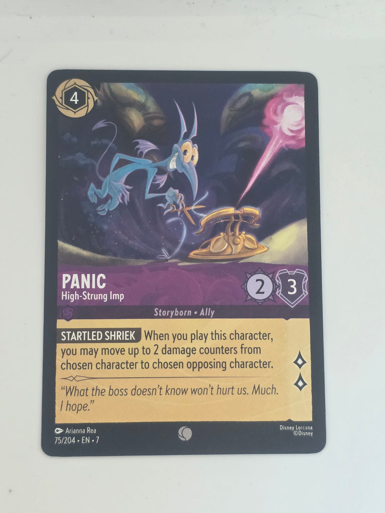 Lorcana | Archazia's Island | #75/204 | Panic - High-Strung Imp | Common