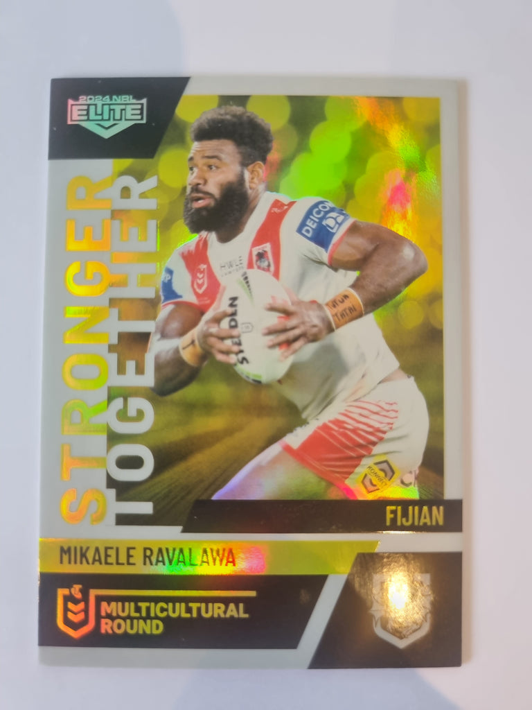 2024 Elite NRL - Multicultural Round - #MC27 - Mikaele Ravalawa - Dragons