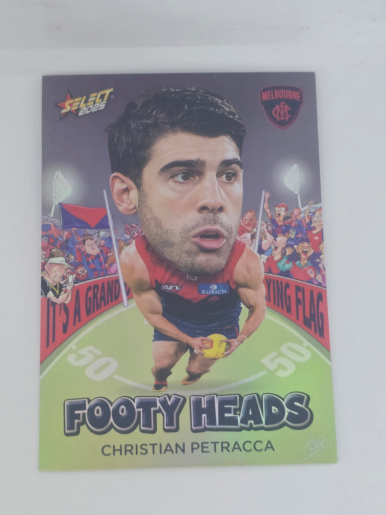 AFL Footy Stars 2025 | Footy Heads | #FH65 | C. Petracca | Melbourne