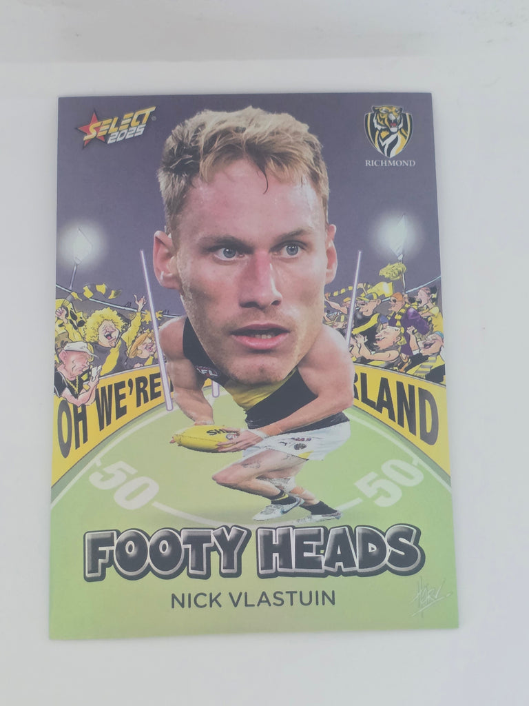 AFL Footy Stars 2025 | Footy Heads | #FH84 | N. Vlastuin | Richmond