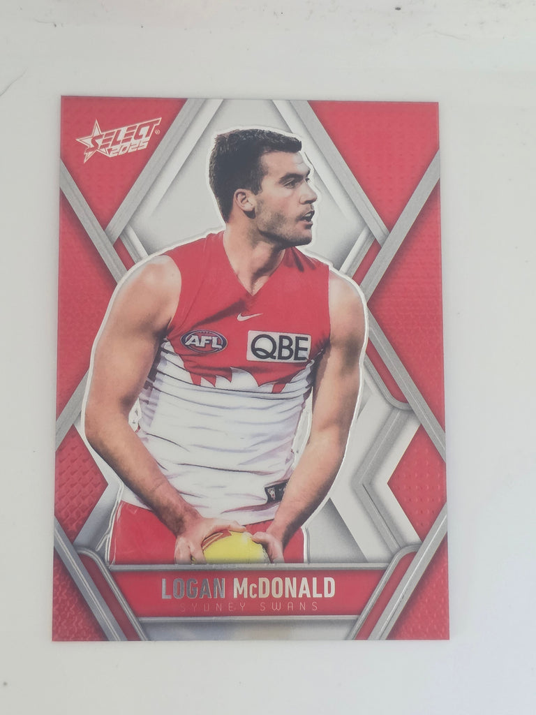 AFL Footy Stars 2025 | Luminous Base | #L171 | L. McDonald | Sydney Swans