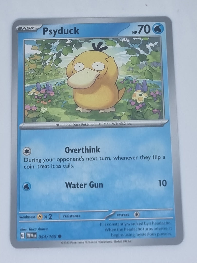 Pokemon TCG - Pokemon 151 - #054/165 - Psyduck - Common