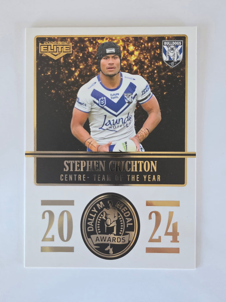 NRL 2025 Elite | 2024 Dally M Awards | #DM06 | Stephen Crichton | Bulldogs