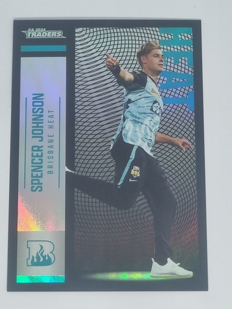 2024-25 LUXE Cricket Traders - Parallel - #P068 - Spencer Johnson - Heat