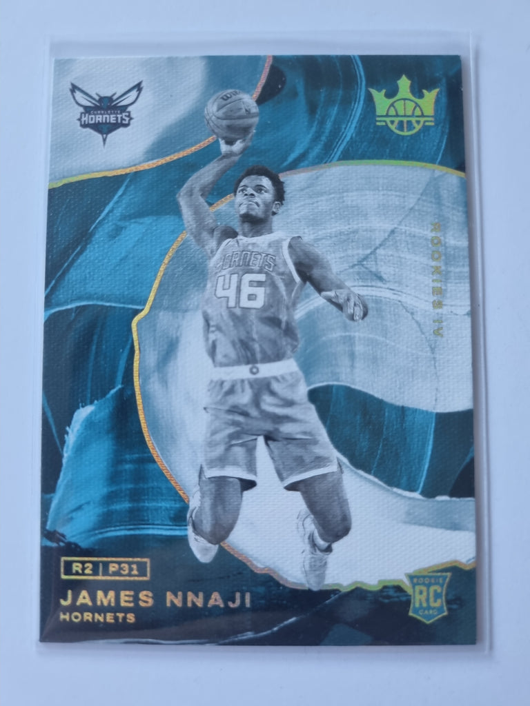 2023-24 Panini Court Kings - Rookies 4 - #189 - James Nnaji - Hornets