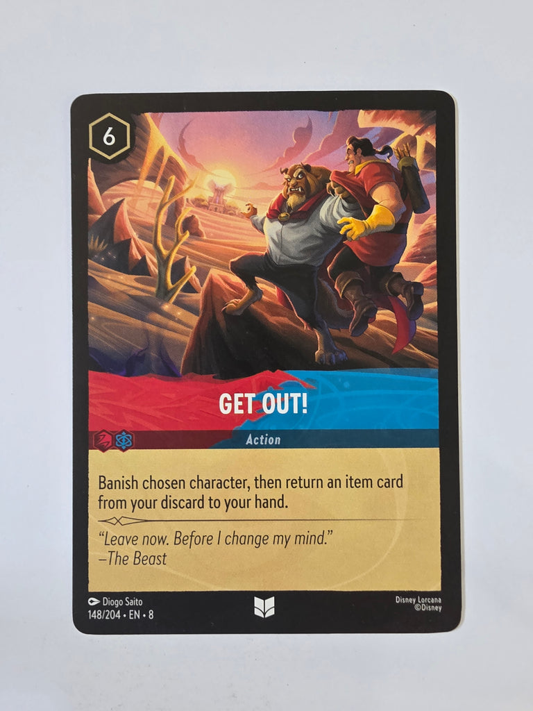 Disney Lorcana Reign of Jafar | Get Out! | #148 | Uncommon