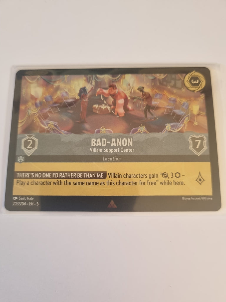 Shimmering Skies - FOIL - Bad-Anon - Villain Support Center - 203/204 - Rare