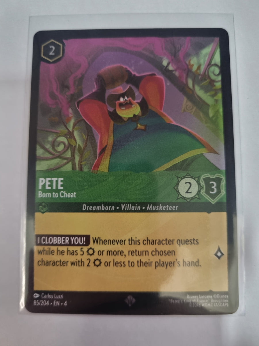 Ursula's Return - FOIL - Pete - Born to Cheat - 85/204 - Rare – Funporium