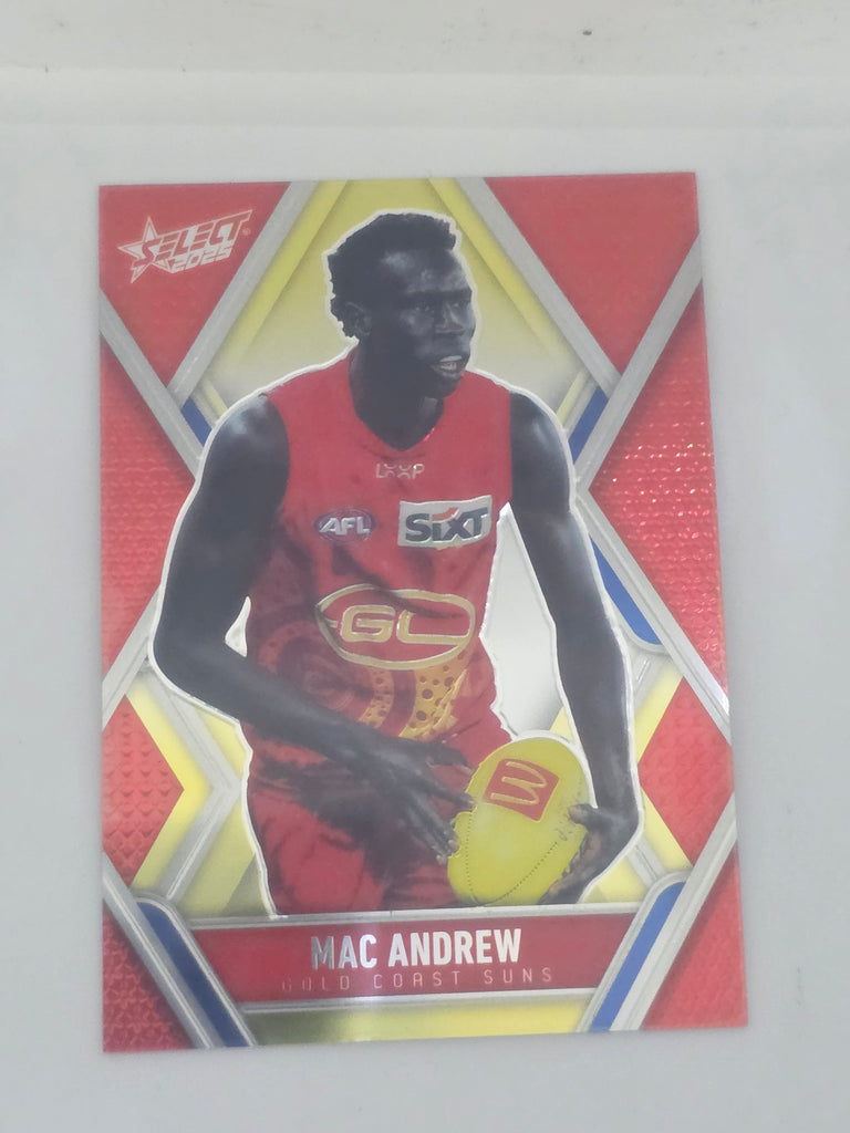 AFL Footy Stars 2025 | Luminous Base | #L90 | M. Andrew | Gold Coast Suns