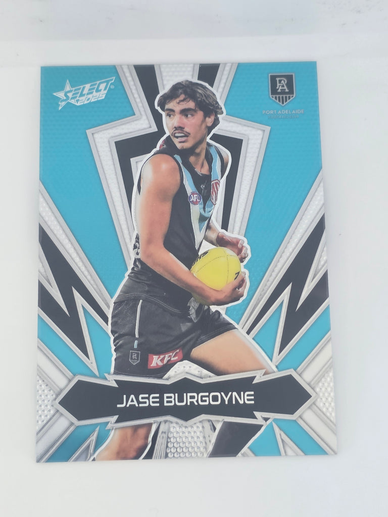 AFL Footy Stars 2025 | Luminous Thunderbolt | #LT147 | J. Burgoyne Port Adelaide