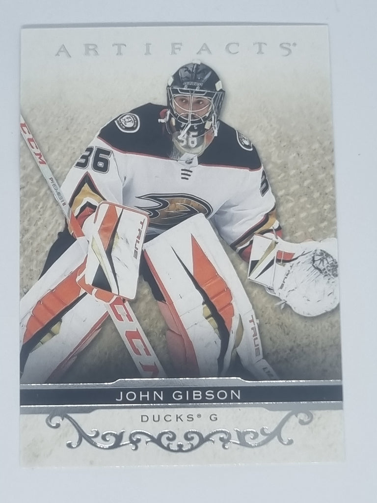 2021-22 Hockey Artifacts - #20 - John Gibson - Ducks