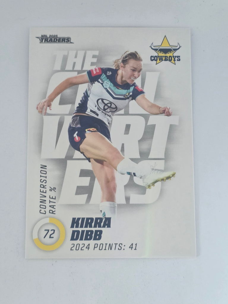 NRL 2025 Traders | Converters | #TC23 | Kirra Dibb | Cowboys