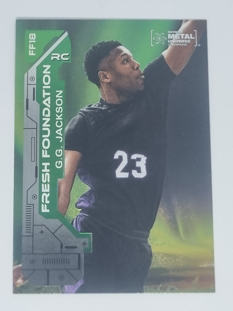 2023 Skybox Metal Universe Champions - Fresh Foundations - #FF18 - G.G. Jackson
