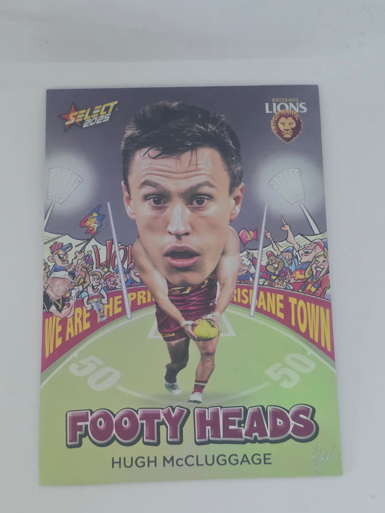 AFL Footy Stars 2025 | Footy Heads | #FH11 | H. McCluggage | Brisbane Lions