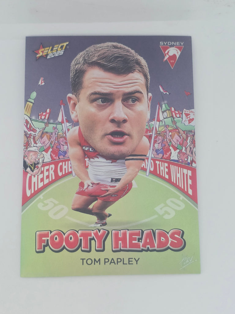 AFL Footy Stars 2025 | Footy Heads | #FH94 | T. Papley | Sydney Swans