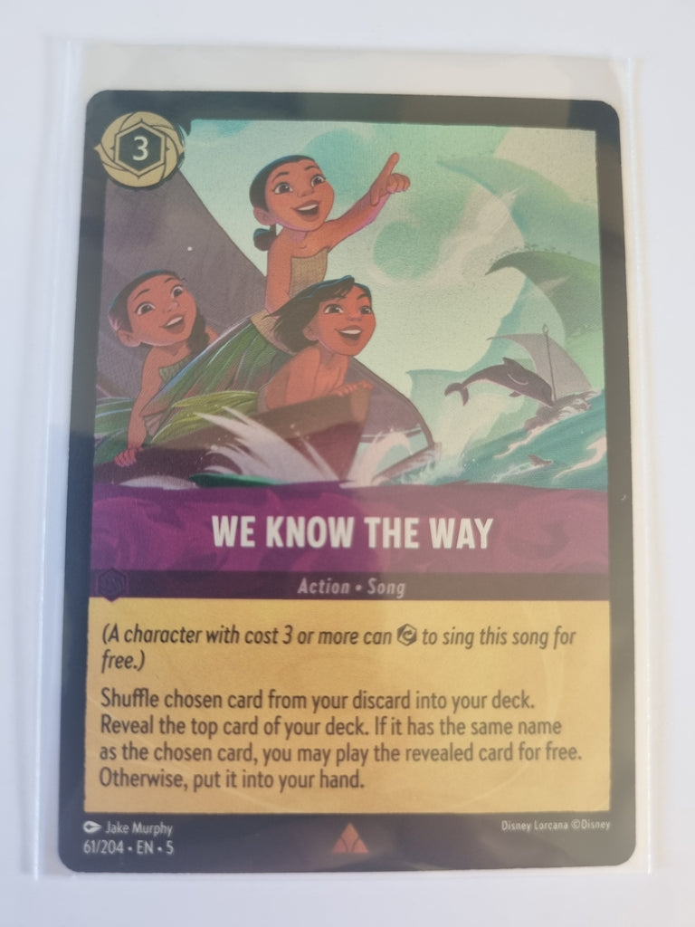 Shimmering Skies - FOIL - We Know The Way - 61/204 - Rare