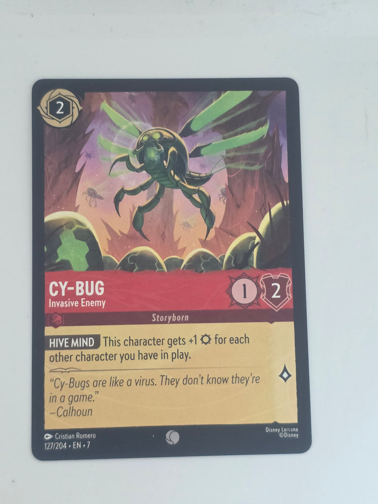 Lorcana | Archazia's Island | #127/204 | Cy-Bug - Invasive Enemy | Common