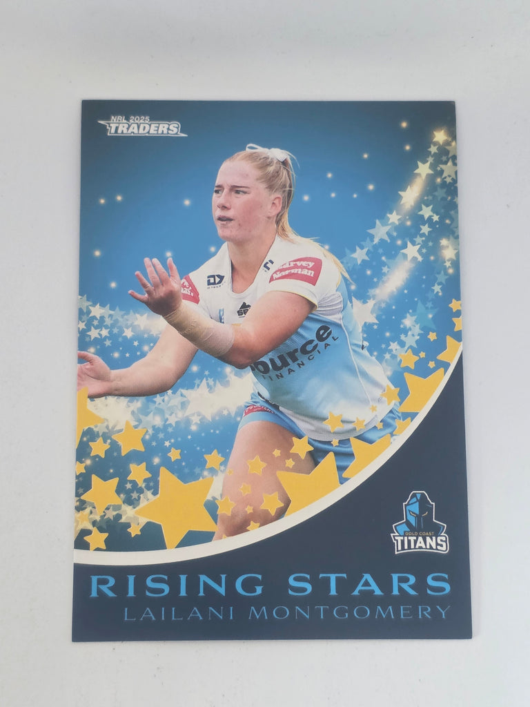 NRL 2025 Traders | Rising Stars | #RS18 | Lailani Montgomery | Titans