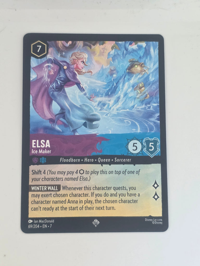 Lorcana | Archazia's Island | #69/204 | Elsa - Ice Maker | Super Rare