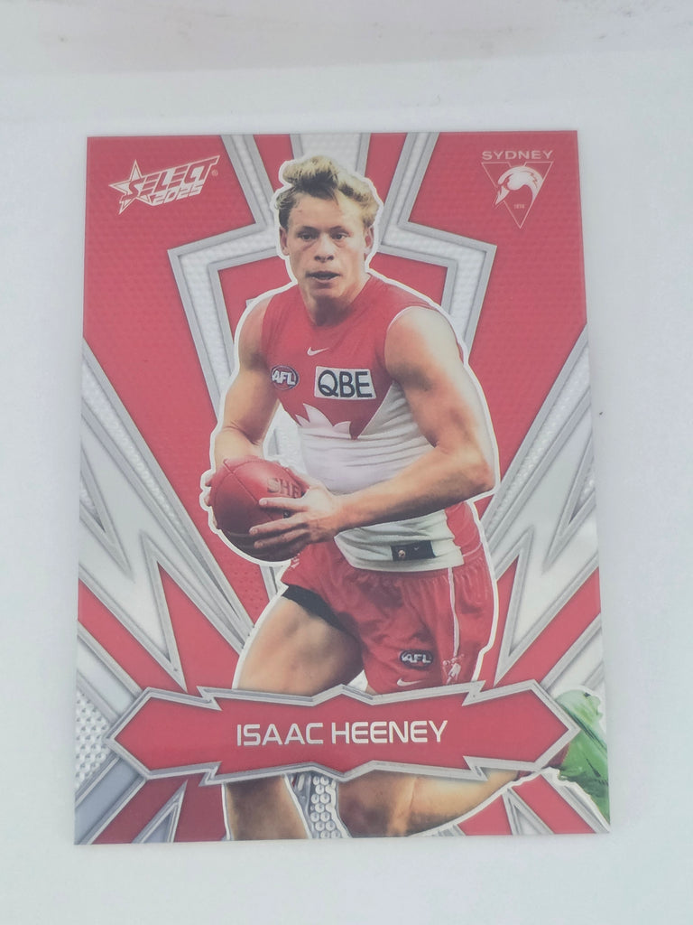 AFL Footy Stars 2025 | Luminous Thunderbolt | #LT185 | I. Heeney | Sydney Swans