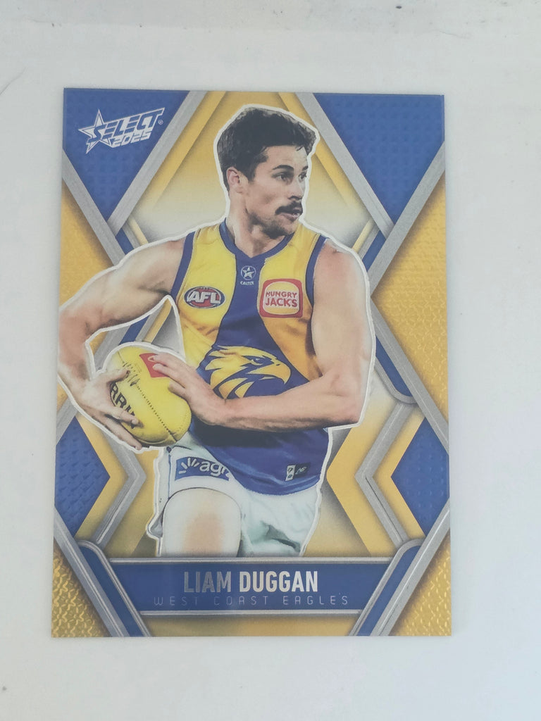AFL Footy Stars 2025 | Luminous Base | #L180 | L. Duggan | West Coast Eagles