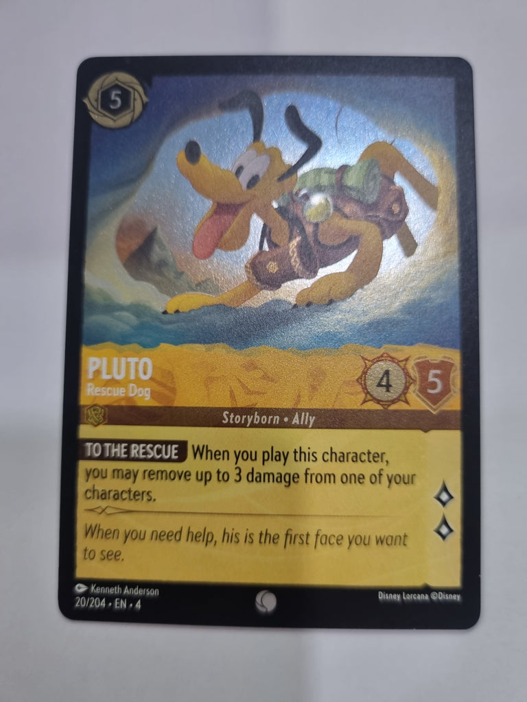 Ursula's Return - FOIL - Pluto - Rescue Dog - 20/204 - Common