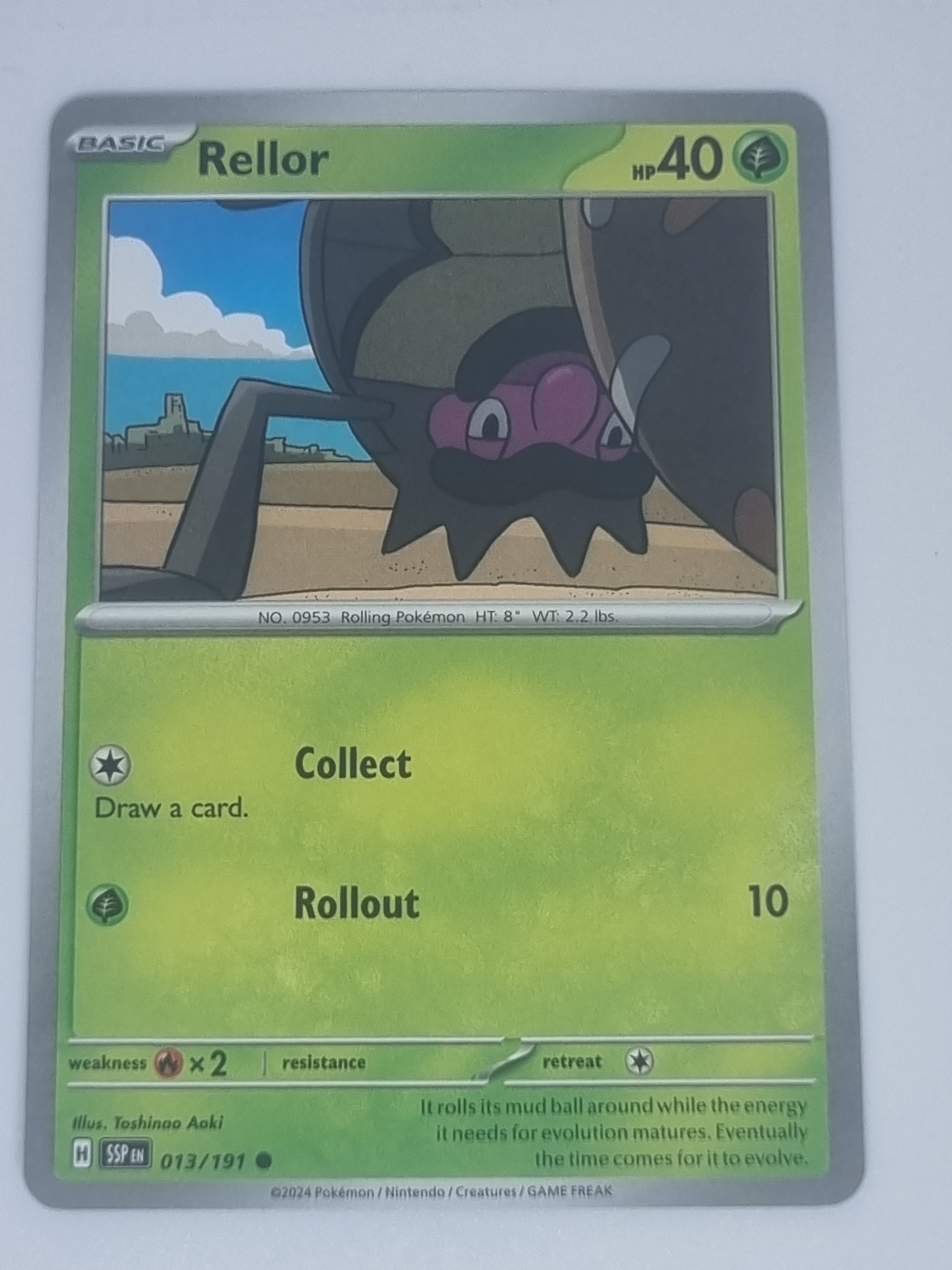 Pokemon TCG - Surging Sparks - #013/191 - Rellor