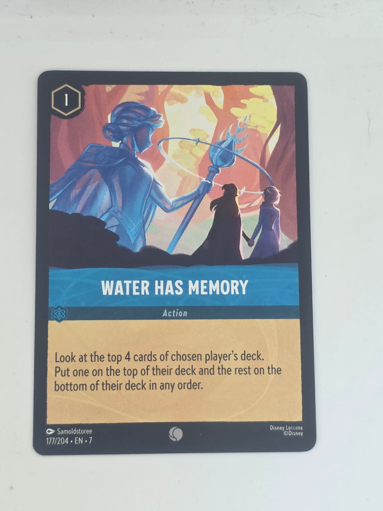 Lorcana | Archazia's Island | #177/204 | Water Has Memory | Common