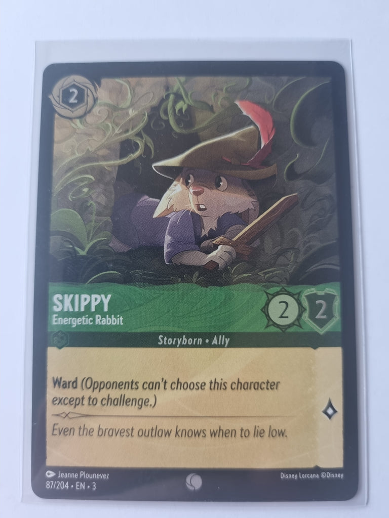 Into the Inklands - FOIL - Skippy - Energetic Rabbit - 087/204 Common